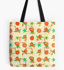 Orange Bird Tote Bag