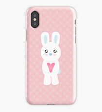Sweet White Bunny iPhone Case
