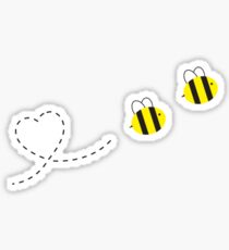 Bee in Love Sticker
