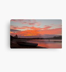 Sunrise Narrabeen Lake Metal Print