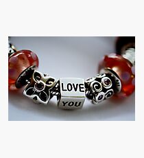 Love you with colour Photographic Print