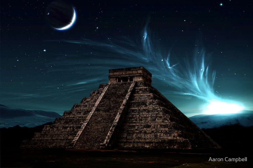 Nebula Aztec Wallpaper