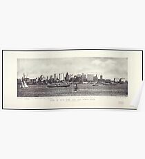 Póster View of New York City and The North River