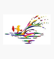 Splashing Photographic Print