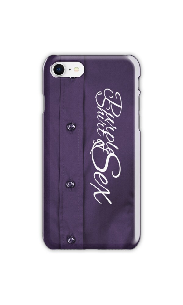 The Purple Shirt Of Sex Iphone Cases And Skins By Pineapplegear Redbubble 3668