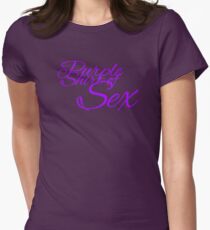 The Purple Shirt of Sex Women's Fitted T-Shirt