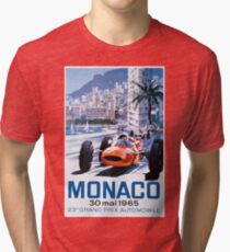 Monaco F1 Classic 1965 Tri-blend T-Shirt