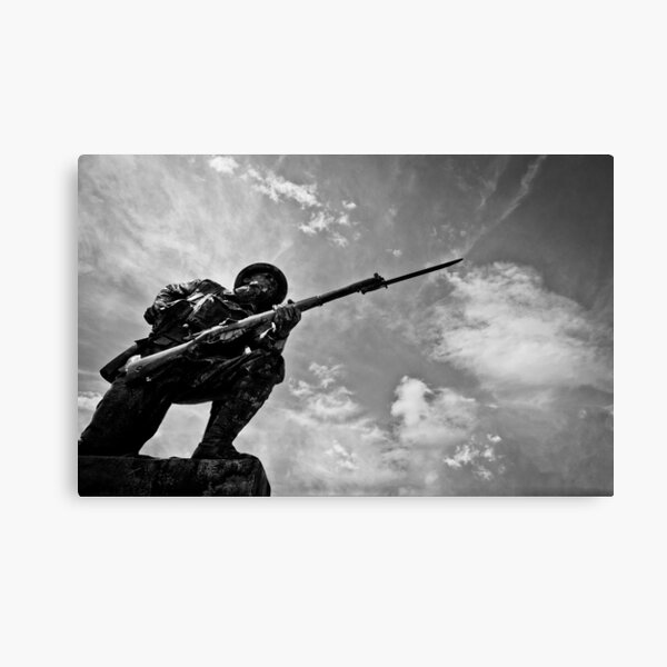 Soldier on Canvas Print