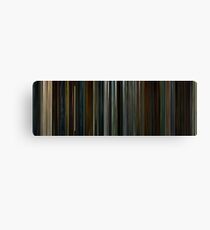 Moviebarcode: 28 Days Later (2002) Canvas Print