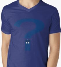 Who? Men's V-Neck T-Shirt