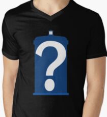 Who are you? Men's V-Neck T-Shirt