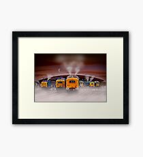 Napiers in the Mist Framed Print