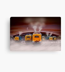 Napiers in the Mist Canvas Print