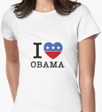 I Heart Obama Women's Fitted T-Shirt
