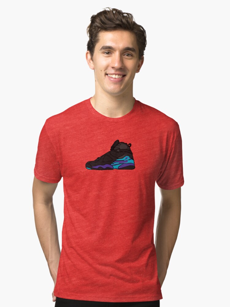 Alternate view of J8 - Aqua Tri-blend T-Shirt