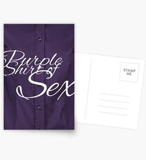 The Purple Shirt of Sex Postcards