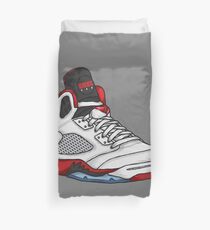 Shoes Fire Reds (Kicks) Duvet Cover