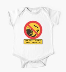 WARNING TROLLS One Piece - Short Sleeve