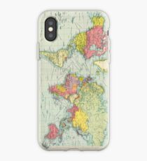Vintage politische Karte der Welt (1922) iPhone-Hülle & Cover