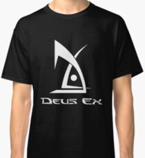 Deus Ex logo white Classic T-Shirt