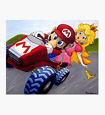 Mario Kart Double Dash Ölgemälde Fotodruck