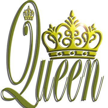 queen crown Sticker for Sale by BalloonLand