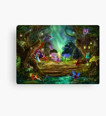 The Dancing Auroras Canvas Print