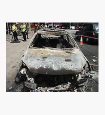RIOT POLICE Photographic Print