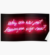 Warum nicht? Poster