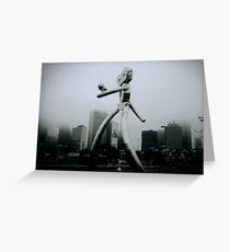 Traveling Man I Greeting Card