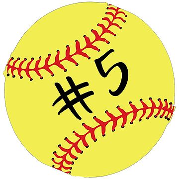 TeeCreations Baseball Number 12 #12 Baseball Shirt Jersey Favorite Player Biggest Fan Sticker