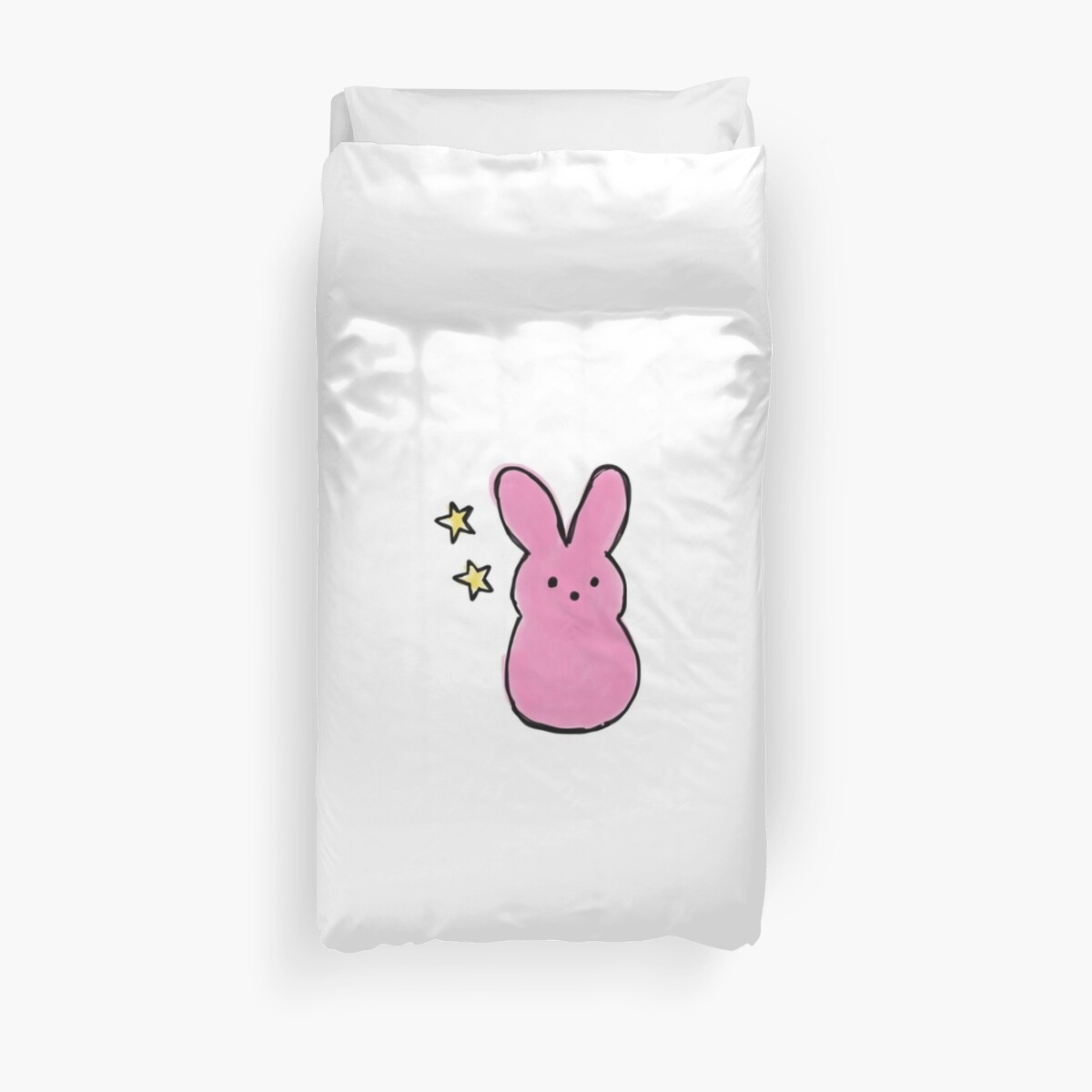 lil peep bunny pillow