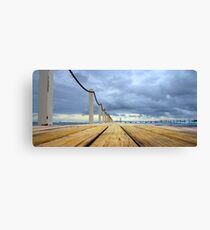 As low as you can go Canvas Print