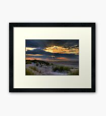 Ainsdale Sunset Framed Print