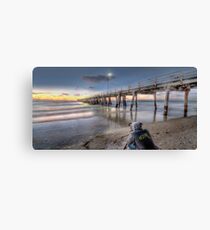 Grange Jetty HDR Canvas Print