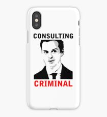 Consulting Criminal iPhone Case