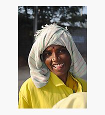 Street Sweeper Photographic Print