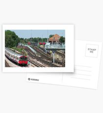 London Underground Trains Postcards