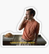 I`m busy. Sticker