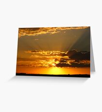 God's Love and Affection (best viewed larger~!) Greeting Card