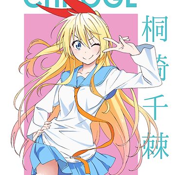 Chitoge Kirisaki Nisekoi False Love Card Anime | Art Board Print