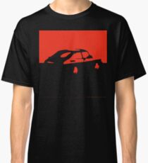 Saab 900, 1990 - Red on charcoal Classic T-Shirt
