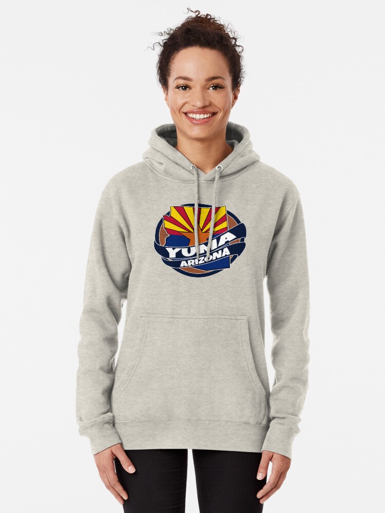 "Yuma Arizona flag burst" Pullover Hoodie by artisticattitud Redbubble