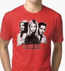 A Trio of Scoobies (Willow, Buffy & Xander) Tri-blend T-Shirt