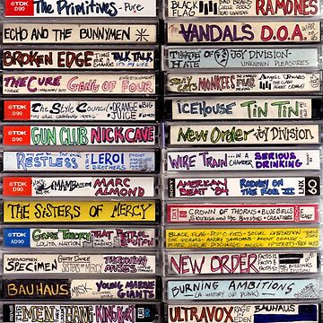 Artwork thumbnail, punk cassettes by greenarmyman
