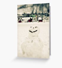 Grin Greeting Card