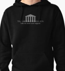 The Sarcasm Foundation - White Pullover Hoodie
