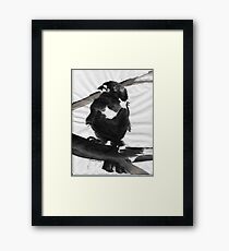 Sumi Bird Framed Print