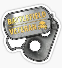 Battlefield Veteran Sticker
