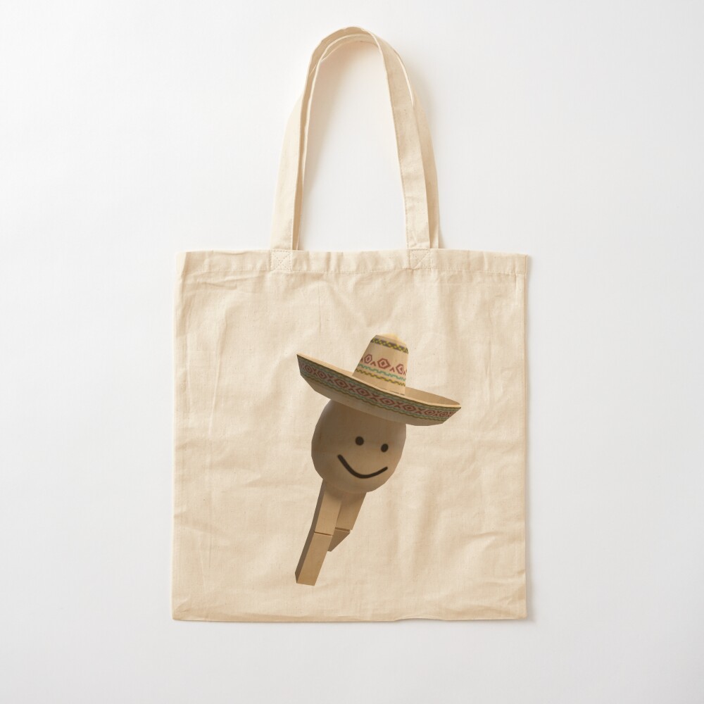 Roblox Funny Poco Loco Egg With Legs Meme Tote Bag By Smoothnoob Redbubble - bag hat roblox